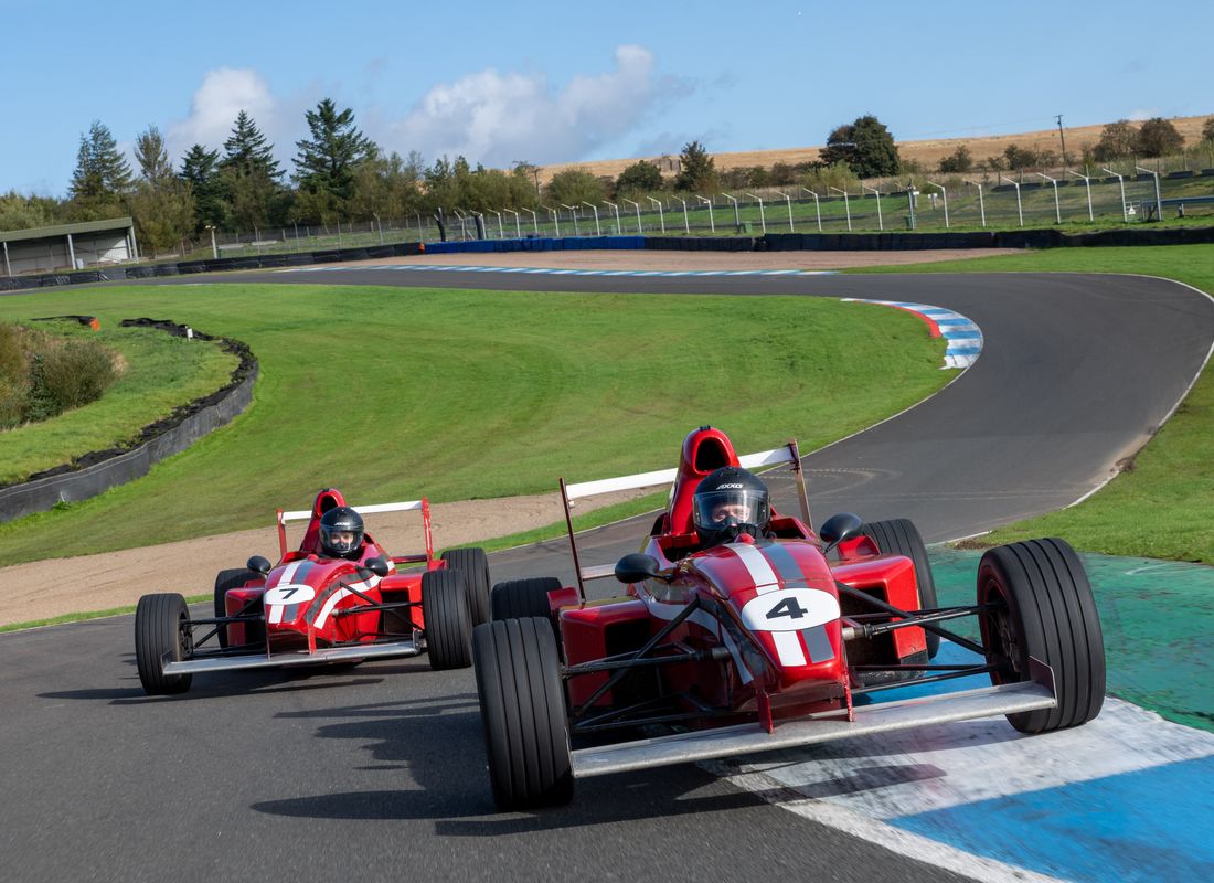  Formula Racing Car Driving Experience  Knockhill international racing circuit from the driving seat of a Formula Racing Car.