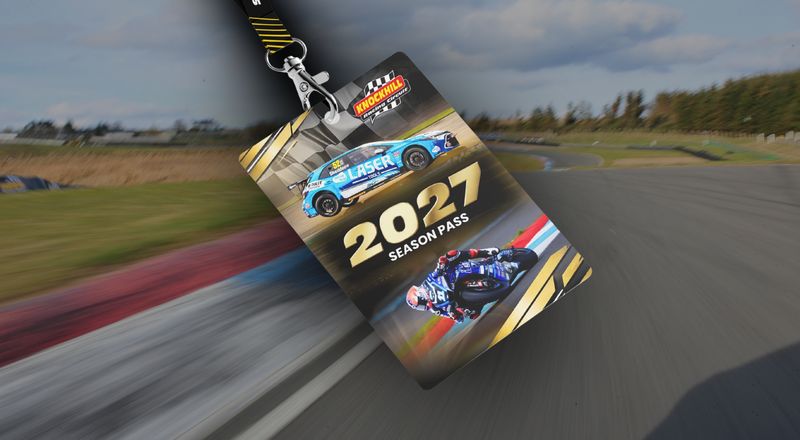 2027 Knockhill Season Pass swing badge